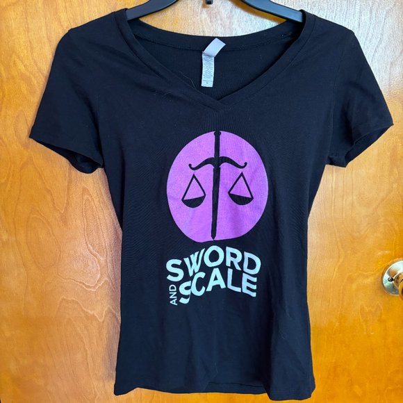 Sword and‎ Scale True Crime Podcast Merch Shirt - Picture 2 of 11